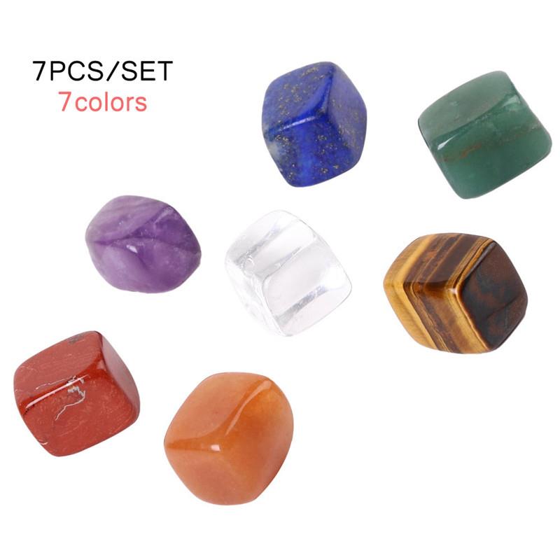 Natural Chakra Stones Set (7pcs)