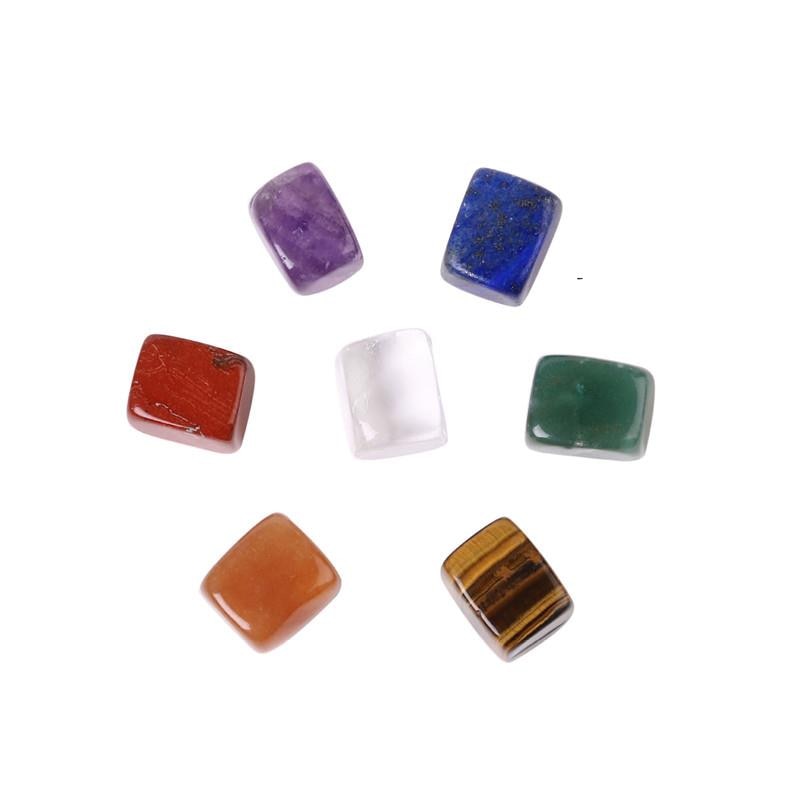 Natural Chakra Stones Set (7pcs)