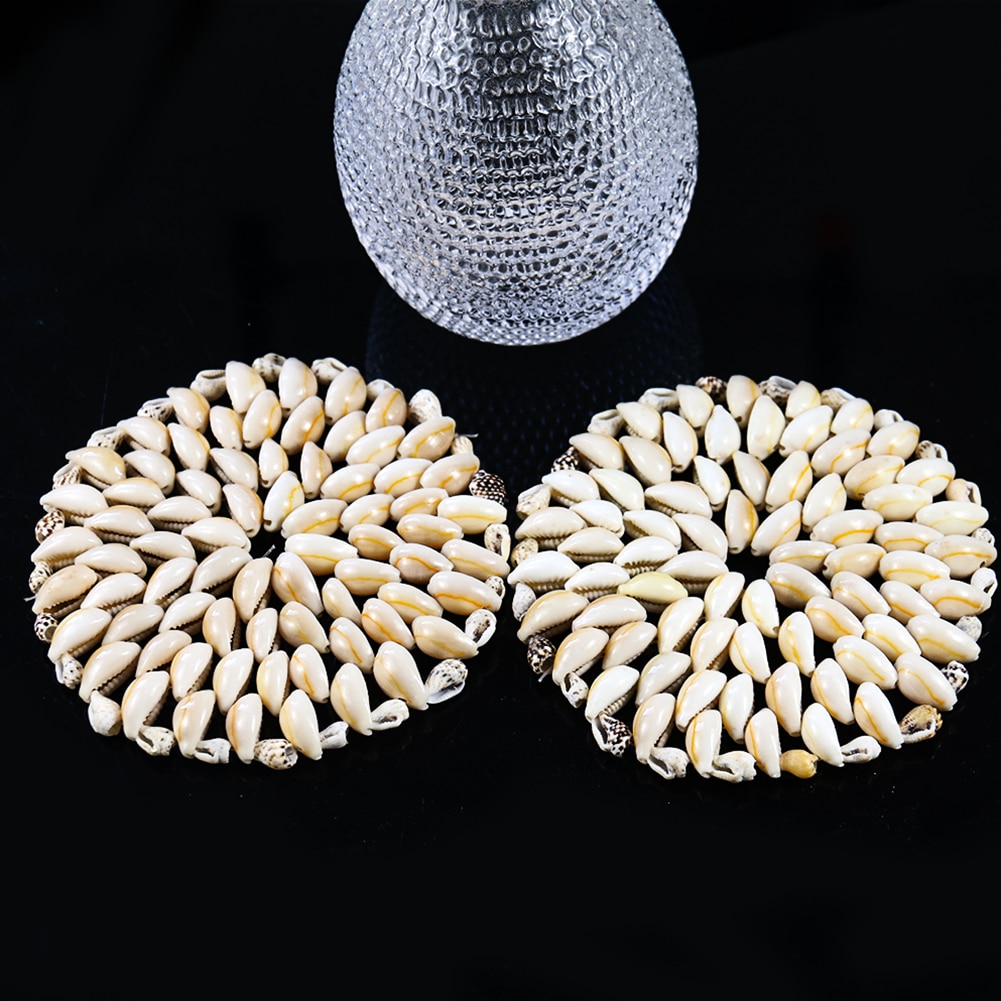 Natural Conch Seashell Coaster Natural Conch Seashell Coaster