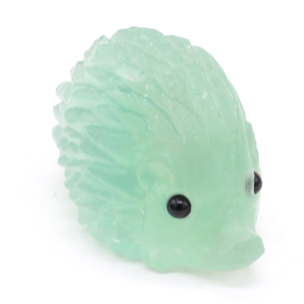 Natural Crystal Hedgehog Home Decor