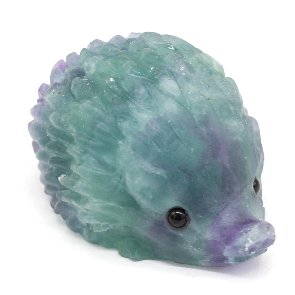 Natural Crystal Hedgehog Home Decor