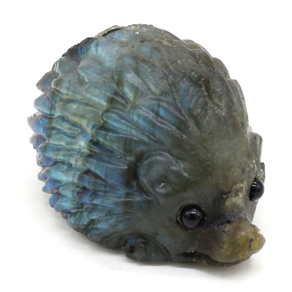 Natural Crystal Hedgehog Home Decor