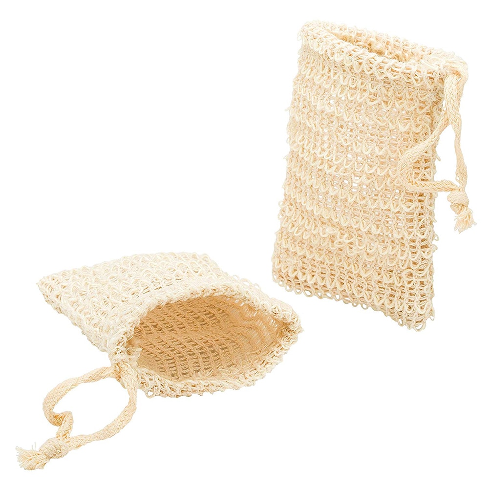 Natural Exfoliator Soap Saver Bag