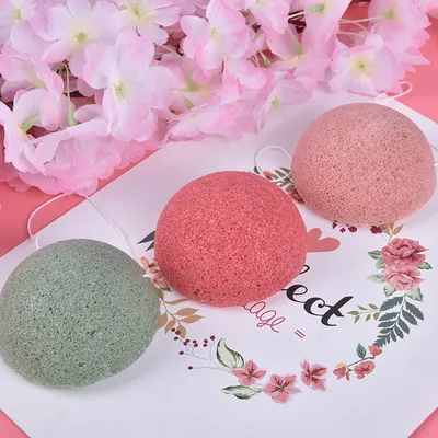 Natural Fiber Konjac Facial Sponge Natural Fiber Konjac Facial Sponge