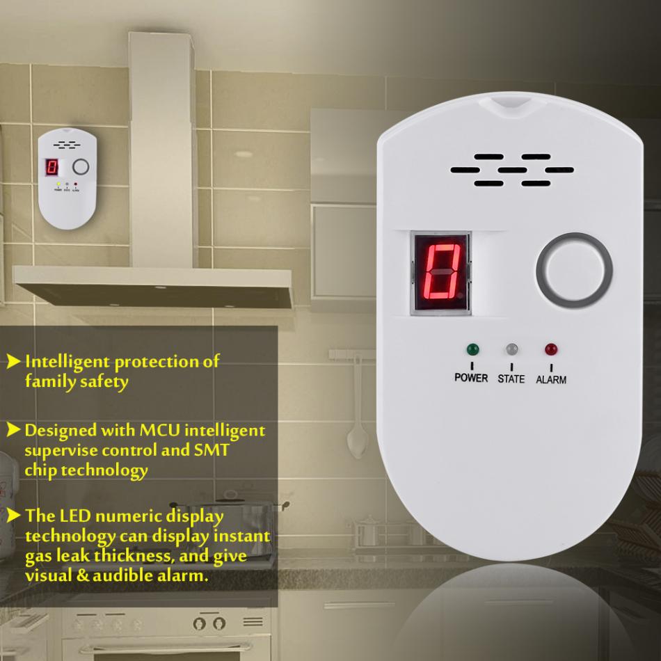 Natural Gas Detector Leak Alarm Natural Gas Detector Leak Alarm