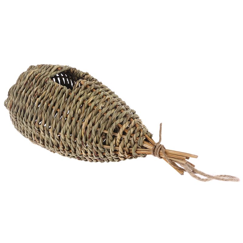 Natural Grass Outdoor Hanging Birdhouse Natural Grass Outdoor Hanging Birdhouse
