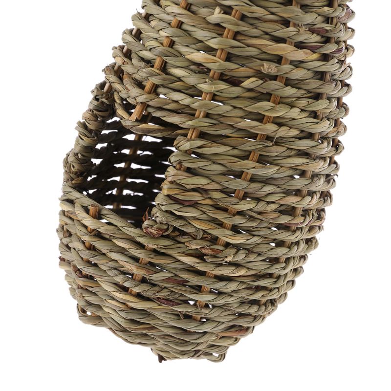 Natural Grass Outdoor Hanging Birdhouse Natural Grass Outdoor Hanging Birdhouse