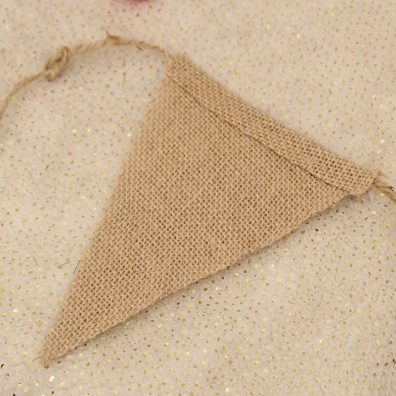 Natural Hanging Burlap Banners