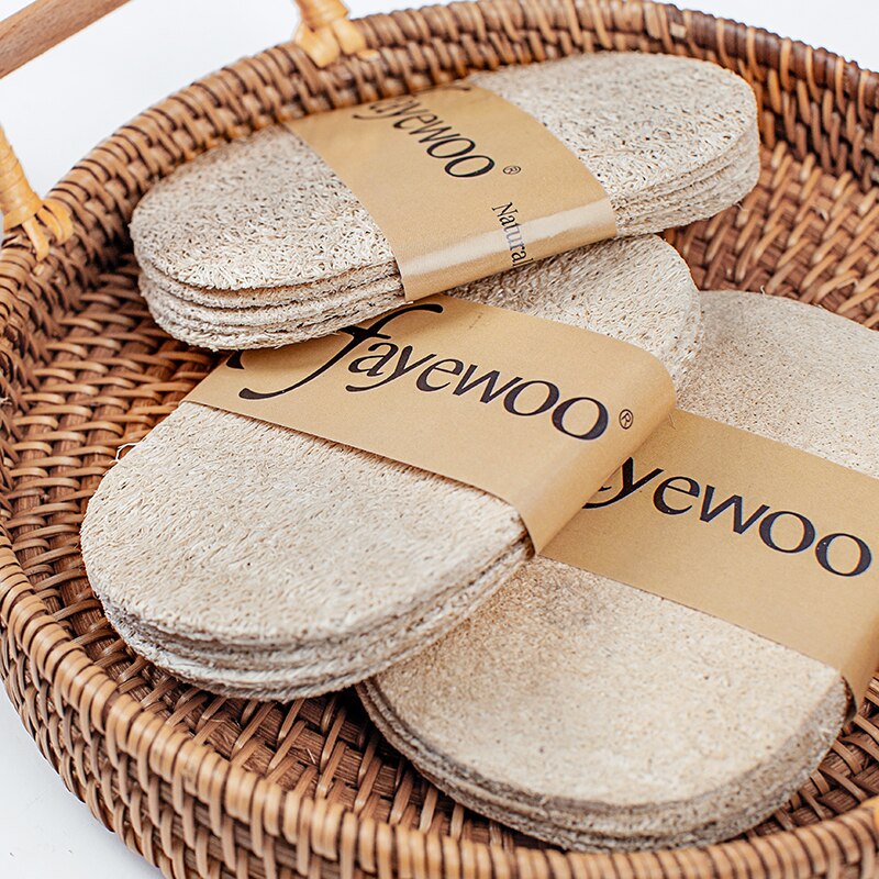 Natural Loofah Dish Sponge (5 pcs) Natural Loofah Dish Sponge (5 pcs)