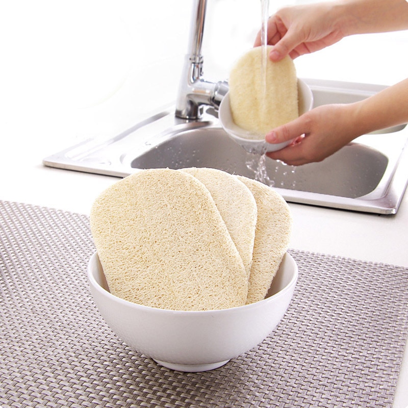 Natural Loofah Dish Sponges (3pcs) Natural Loofah Dish Sponges (3pcs)