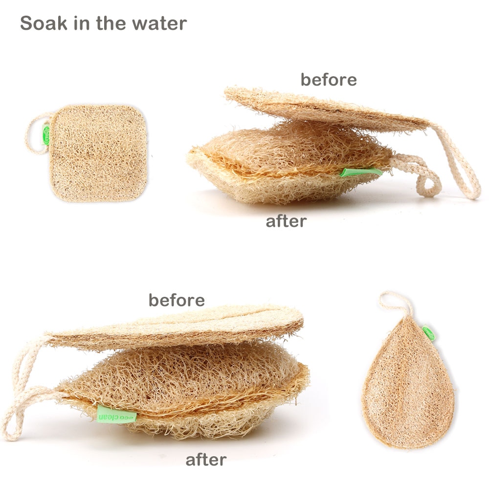 Natural Loofah Kitchen Sponge