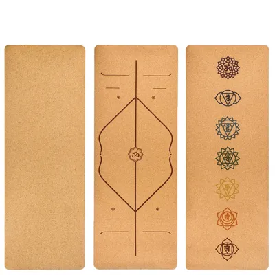Natural Non-Slip Cork Yoga Mat