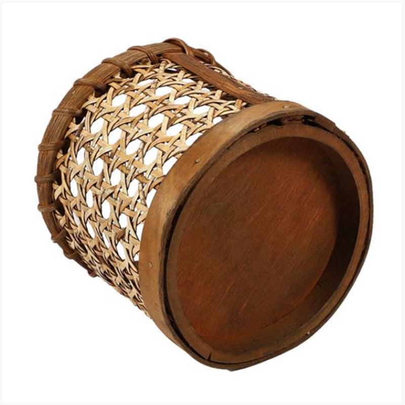 Natural Rattan Pen Holders (2pcs)