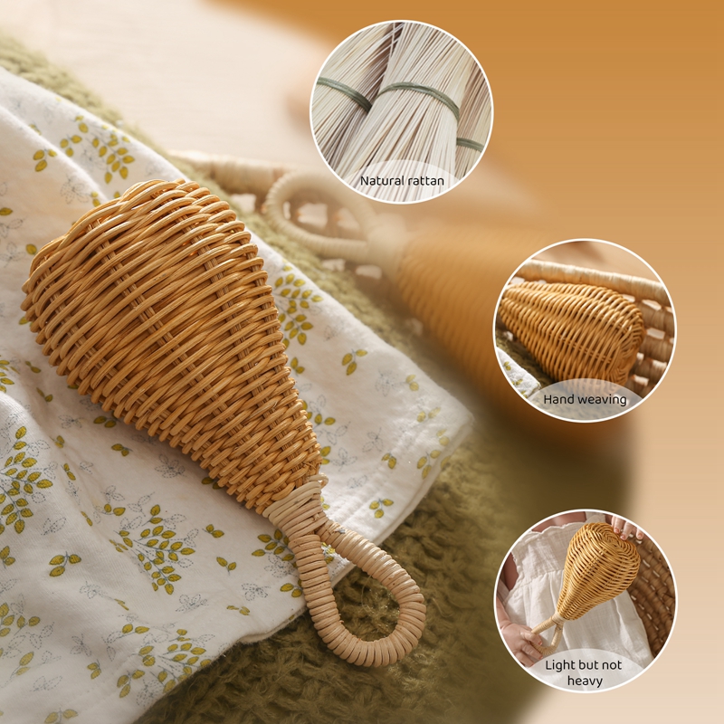 Natural Rattan Rattle Baby Toy Natural Rattan Rattle Baby Toy