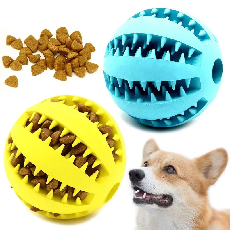 Natural Rubber Pet Dog Toys Dog Chew Toys Treat Ball Tooth Cleaning Extra-tough Interactive Elasticity Ball for Pet Natural Rubber Pet Dog Toys Dog Chew Toys Treat Ball Tooth Cleaning Extra-tough Interactive Elasticity Ball for Pet