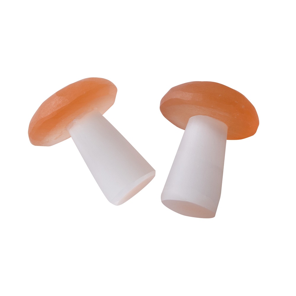Natural Selenite Crystal Mushroom