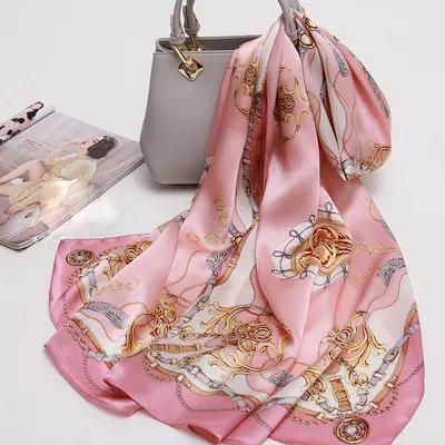 Natural Silk Ladies Scarf Bandana