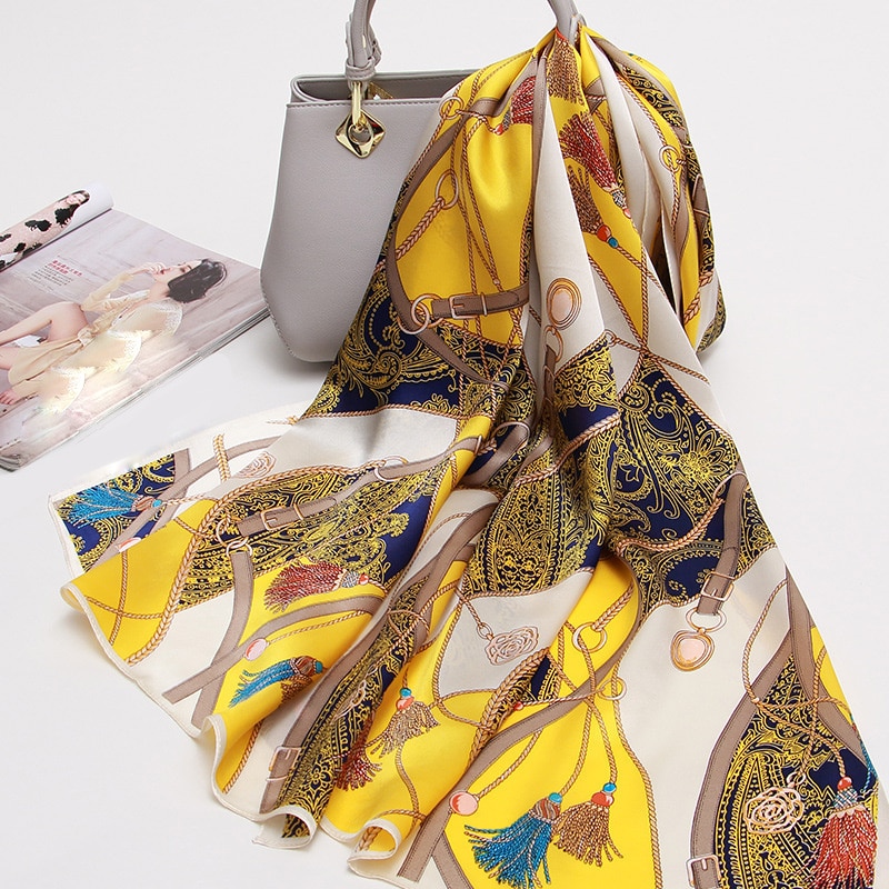Natural Silk Ladies Scarf Bandana