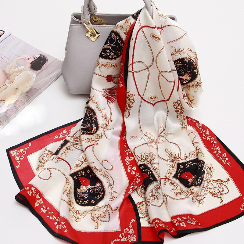 Natural Silk Ladies Scarf Bandana