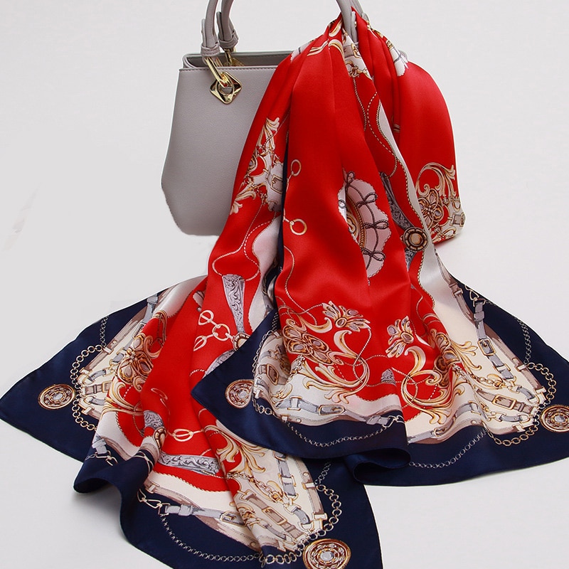 Natural Silk Ladies Scarf Bandana