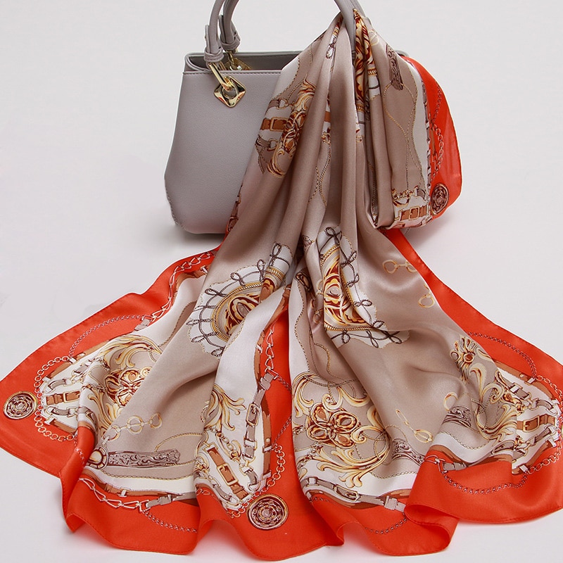 Natural Silk Ladies Scarf Bandana
