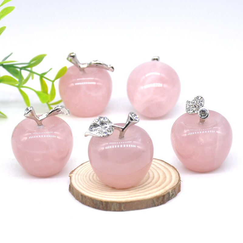 Natural Stone Crystal Apple