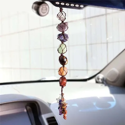 Natural Stone Hanging Crystals for Car