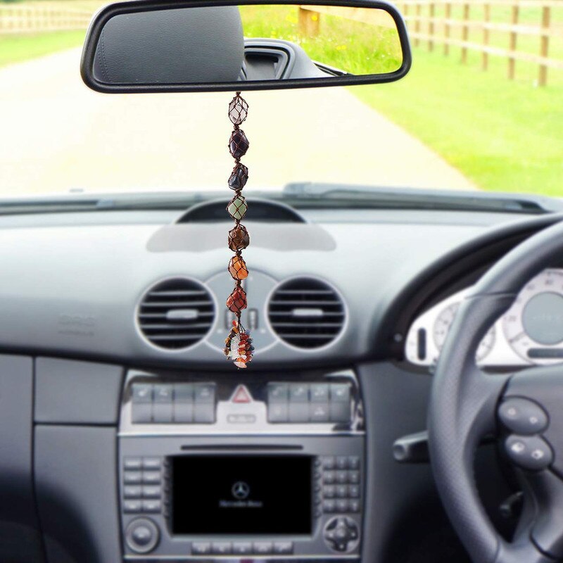 Natural Stone Hanging Crystals for Car