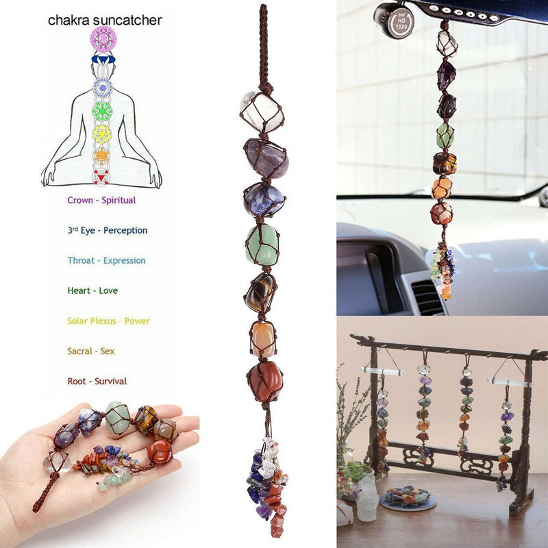 Natural Stone Hanging Crystals for Car
