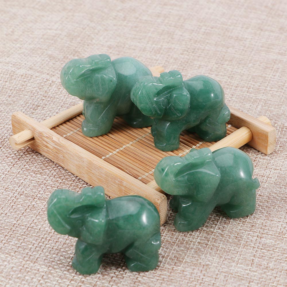 Natural Stone Jade Elephant Natural Stone Jade Elephant