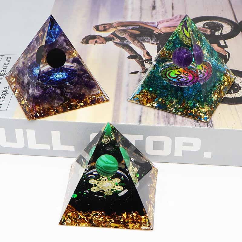 Natural Stone Orgone Energy Pyramid Natural Stone Orgone Energy Pyramid