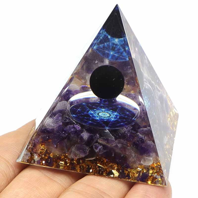 Natural Stone Orgone Energy Pyramid Natural Stone Orgone Energy Pyramid