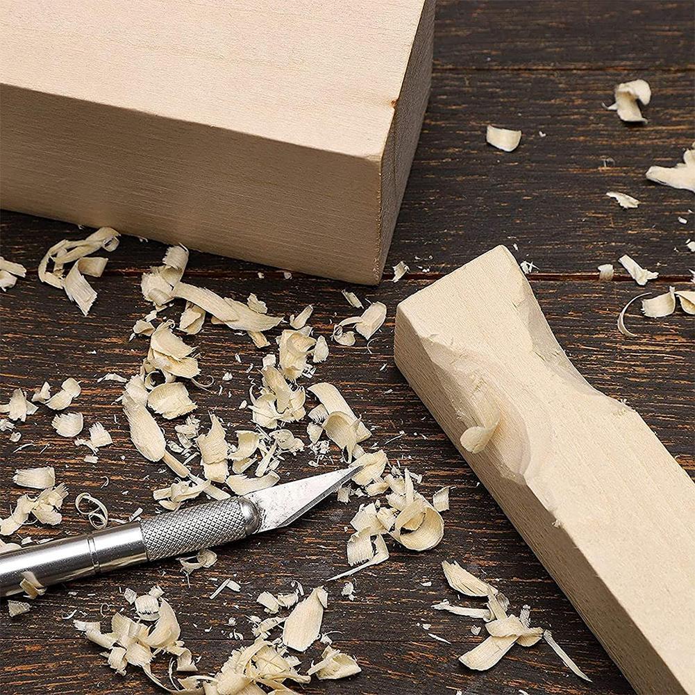 Natural Unfinished Basswood Carving Block Natural Unfinished Basswood Carving Block