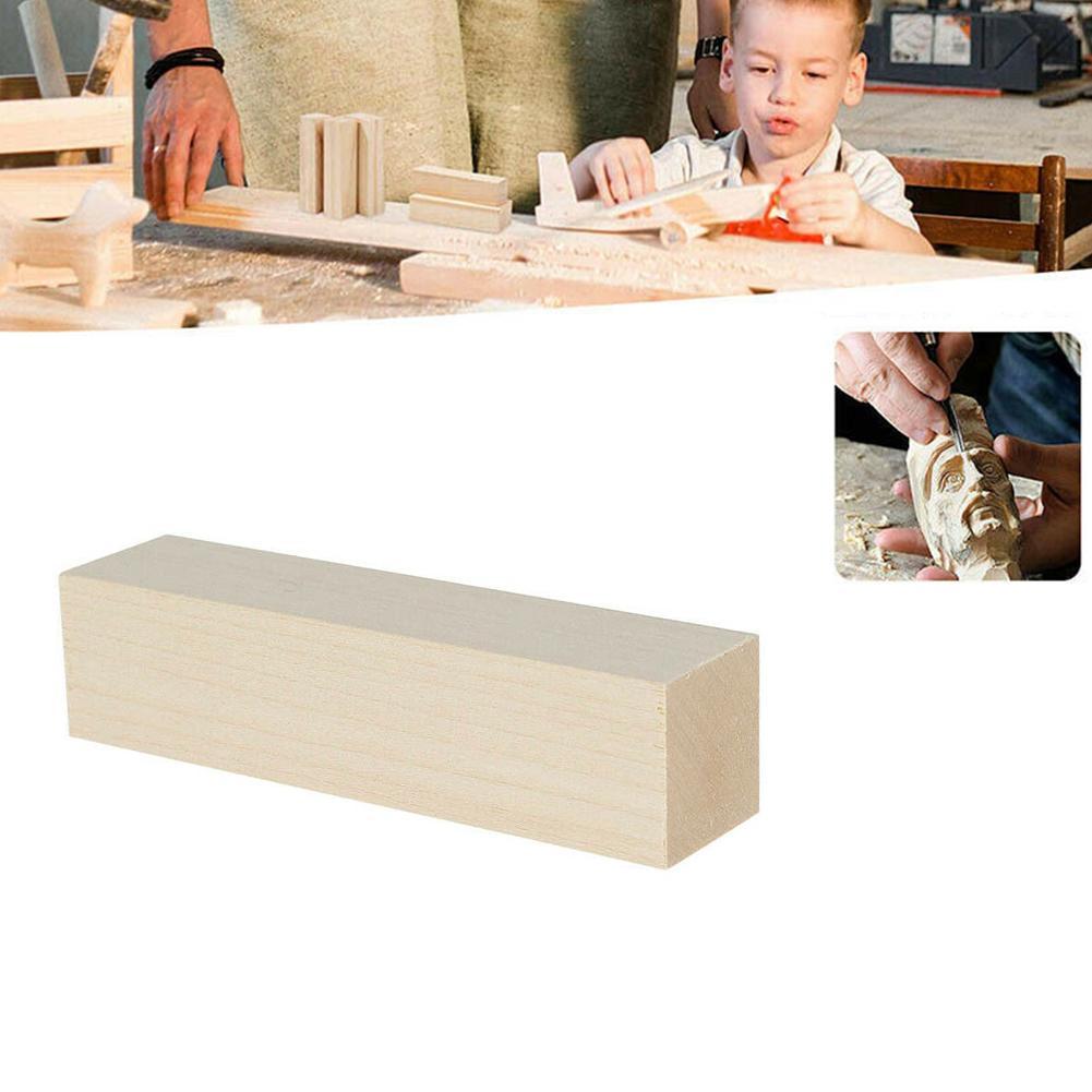 Natural Unfinished Basswood Carving Block Natural Unfinished Basswood Carving Block