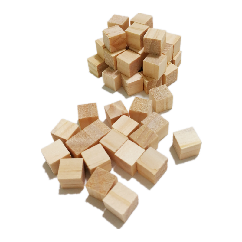 Natural Unfinished Wood Blocks (50pcs) Natural Unfinished Wood Blocks (50pcs)