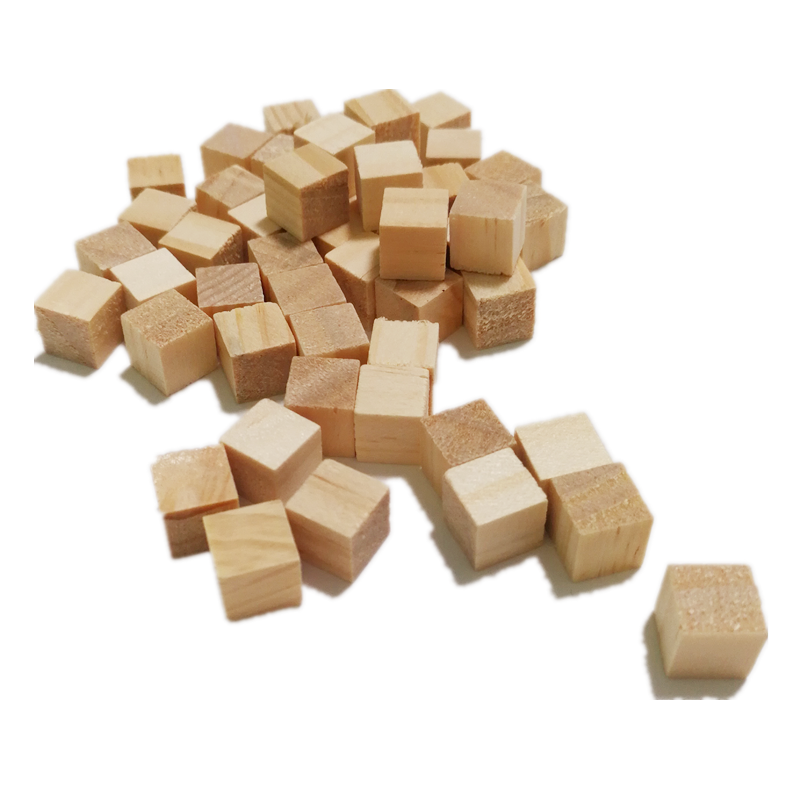 Natural Unfinished Wood Blocks (50pcs) Natural Unfinished Wood Blocks (50pcs)