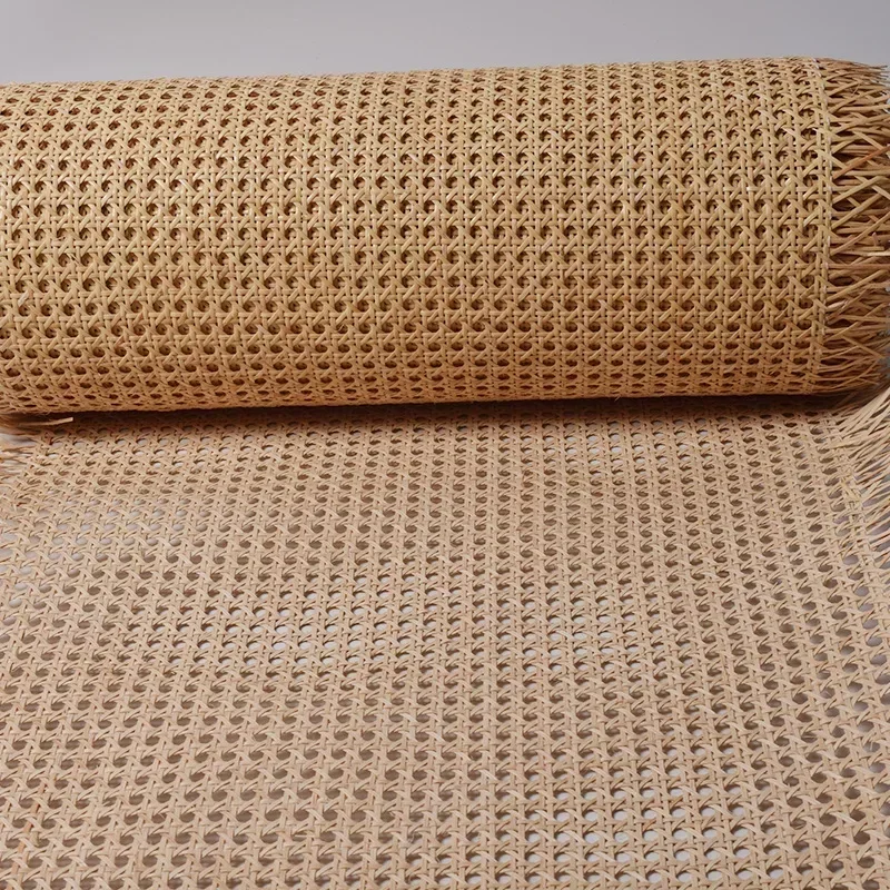Natural Webbing Grid Indonesian Plastic Rattan Roll Chinese Repair Tool Material for Chair Cabinet Furniture Decor Natural Webbing Grid Indonesian Plastic Rattan Roll Chinese Repair Tool Material for Chair Cabinet Furniture Decor
