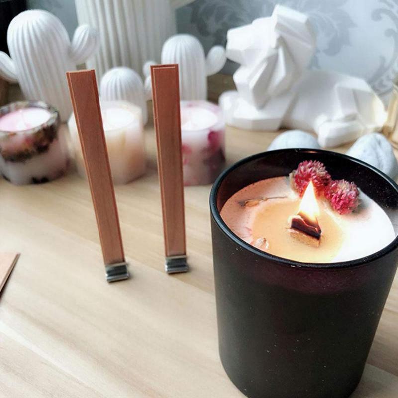 Natural Wood Candle Wicks (100 pcs)