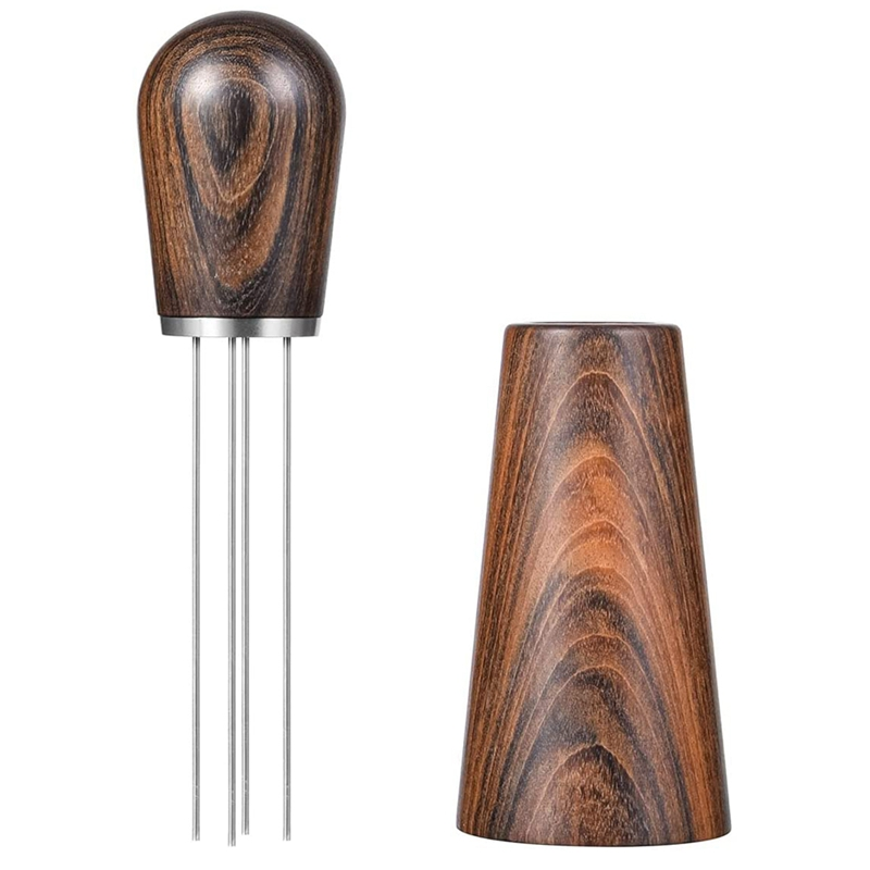 Natural Wood Coffee Needle Tamper
