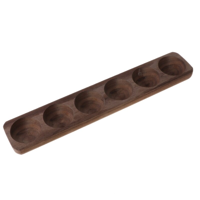 Natural Wood Egg Holder Tray