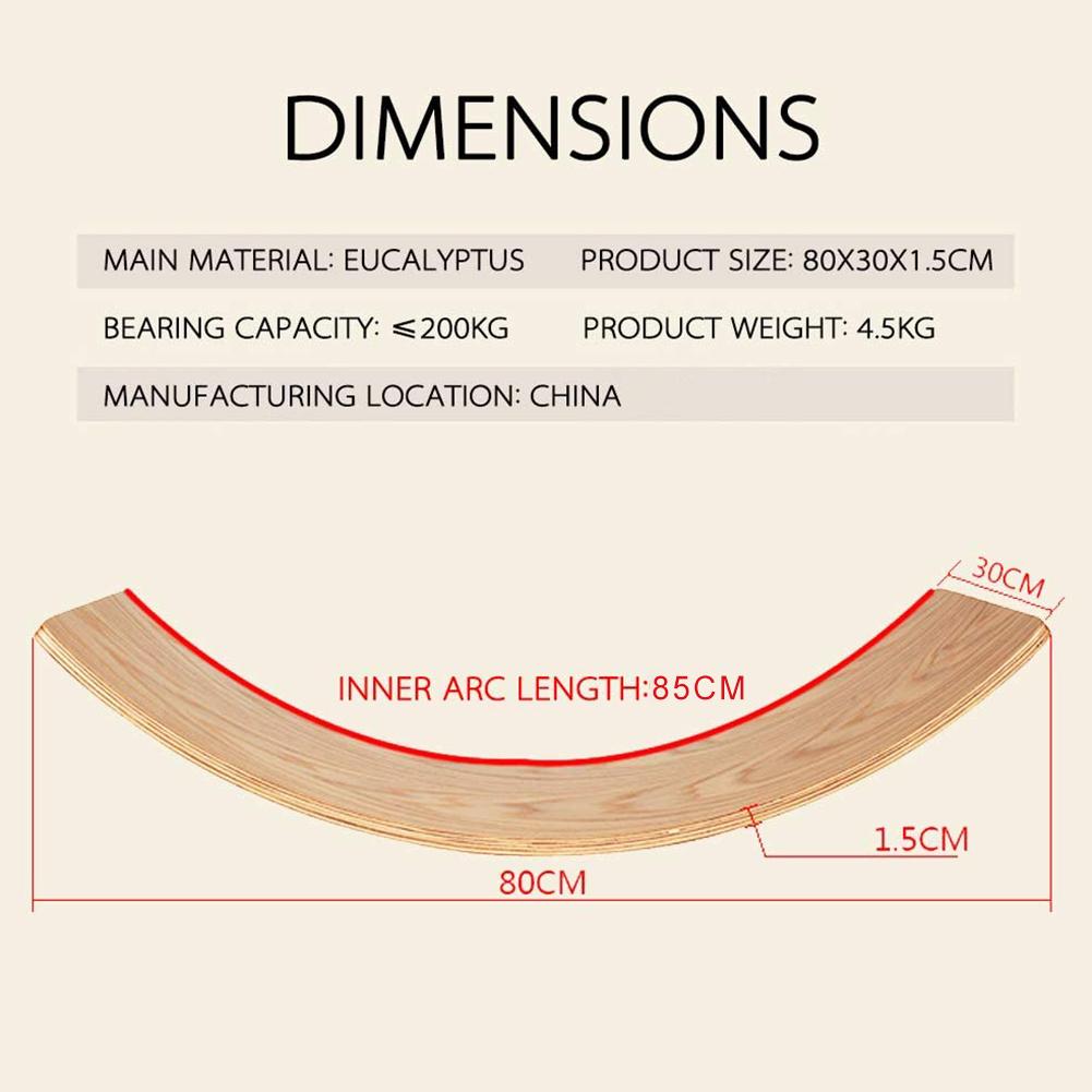 Natural Wooden Balance Board Natural Wooden Balance Board
