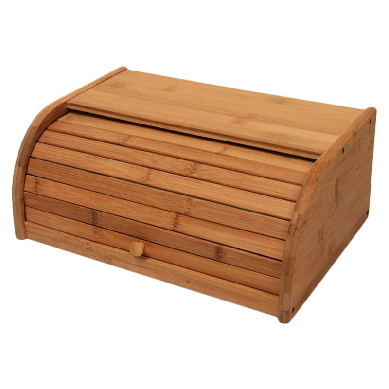 Natural Wooden Bread Box Natural Wooden Bread Box