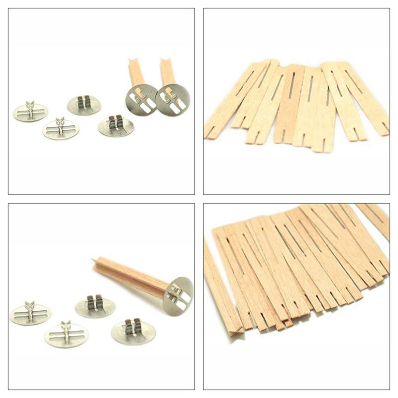 Natural Wooden Candle Wicks (50pcs) Natural Wooden Candle Wicks (50pcs)