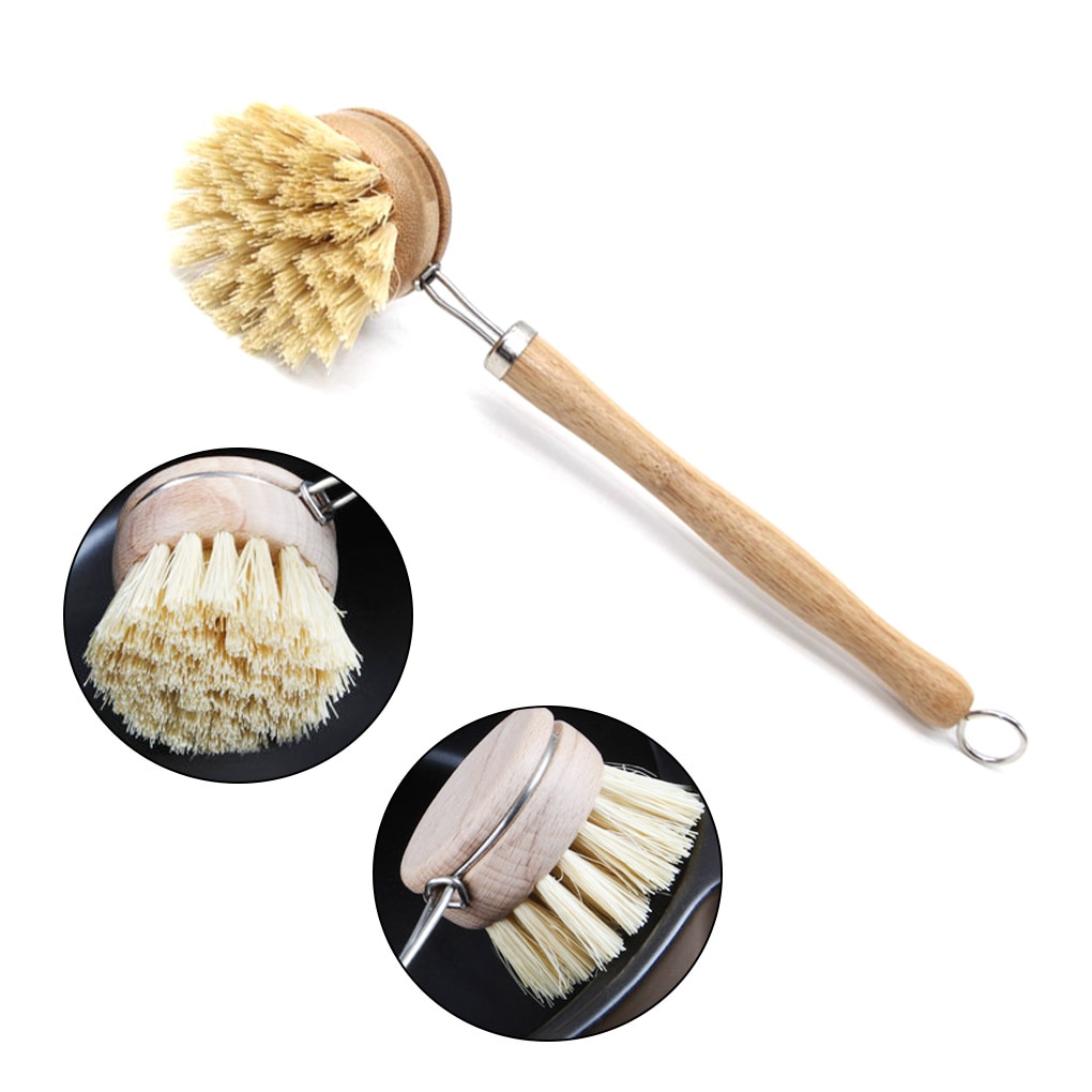 Natural Wooden Dish Brush Tool Natural Wooden Dish Brush Tool