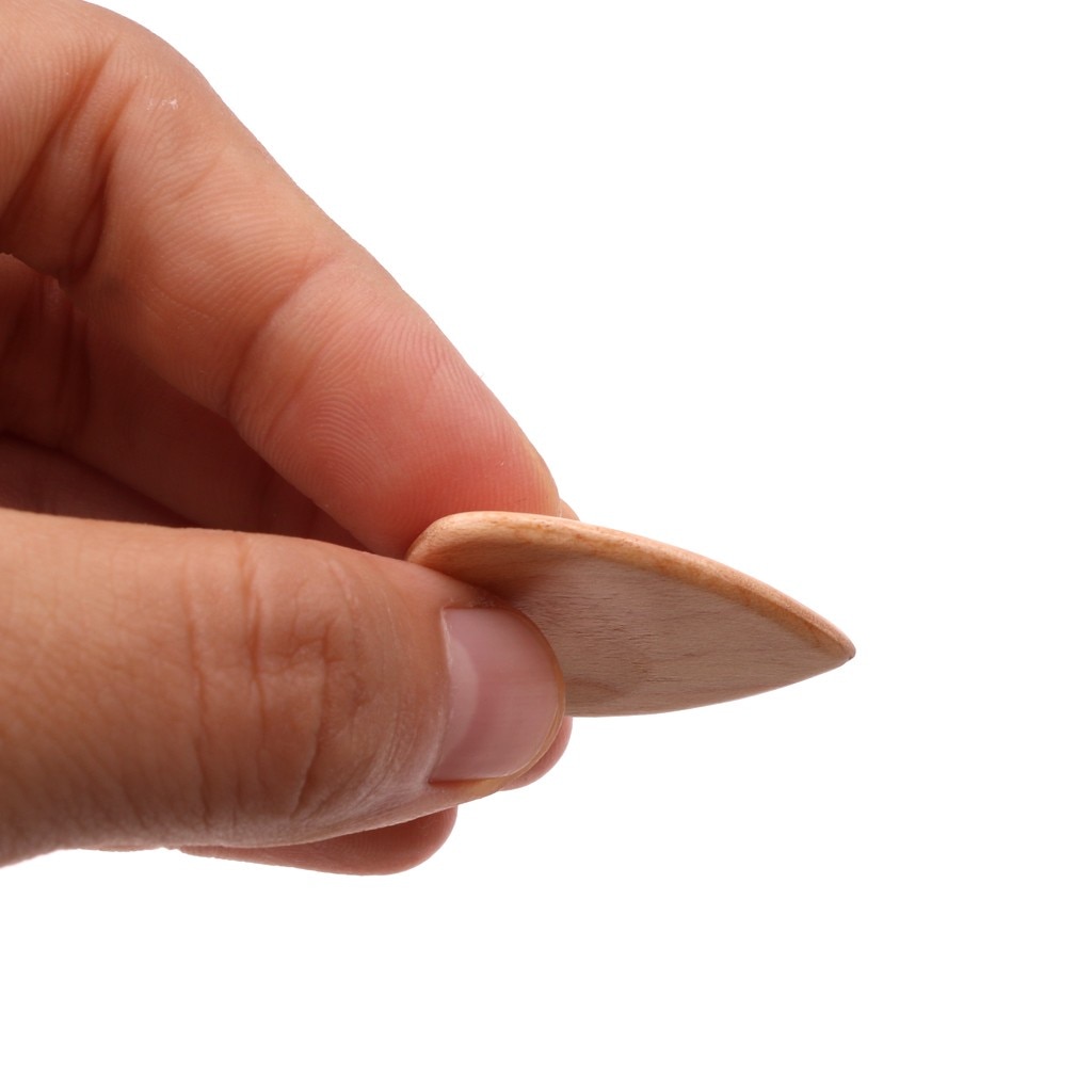 Natural Wooden Guitar Pick
