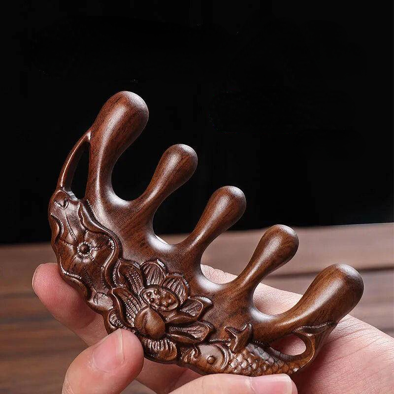 Natural Wooden Massage Comb Natural Wooden Massage Comb