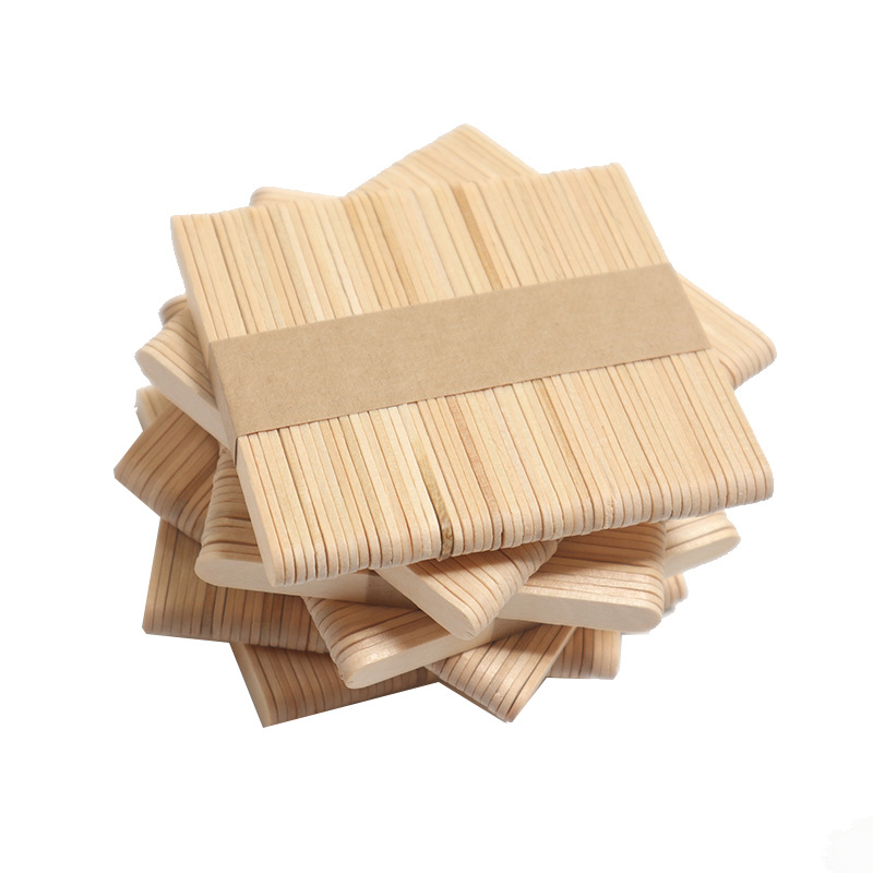 Natural Wooden Popsicle Sticks (50 Pcs)