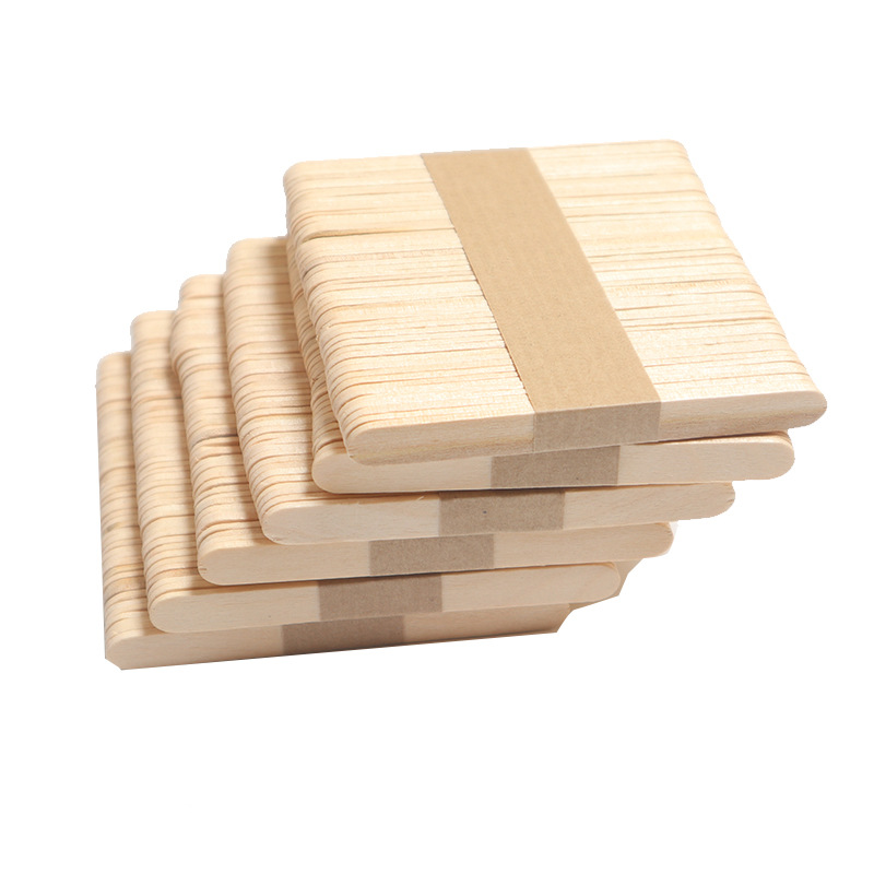 Natural Wooden Popsicle Sticks (50 Pcs) Natural Wooden Popsicle Sticks (50 Pcs)