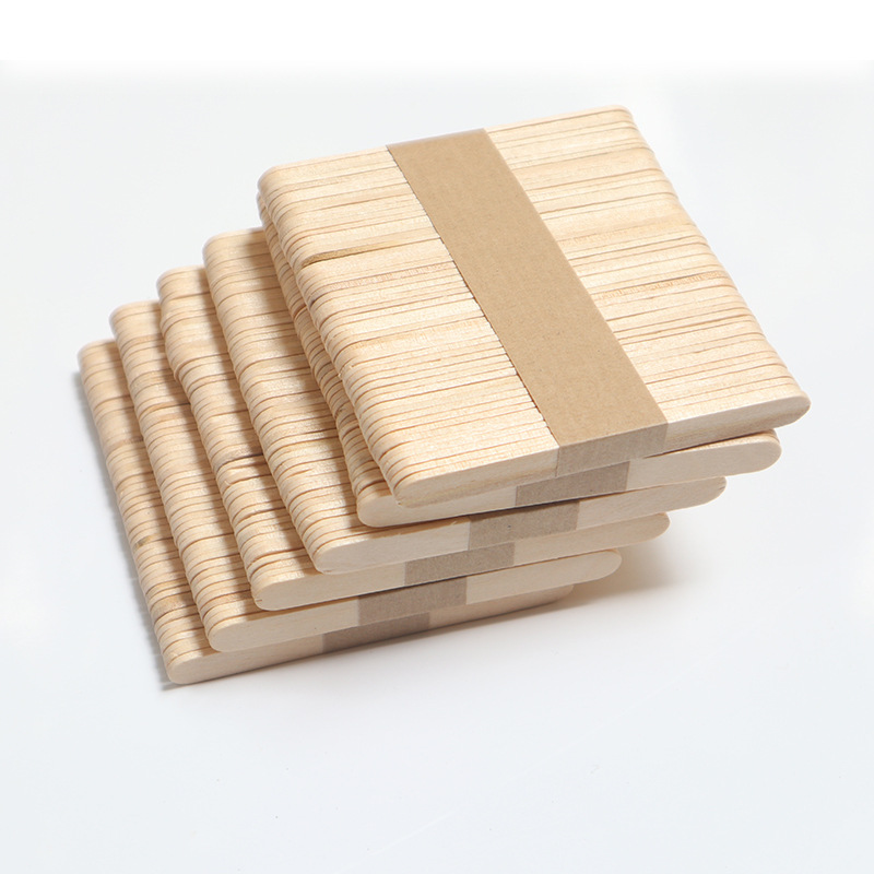 Natural Wooden Popsicle Sticks (50 Pcs) Natural Wooden Popsicle Sticks (50 Pcs)