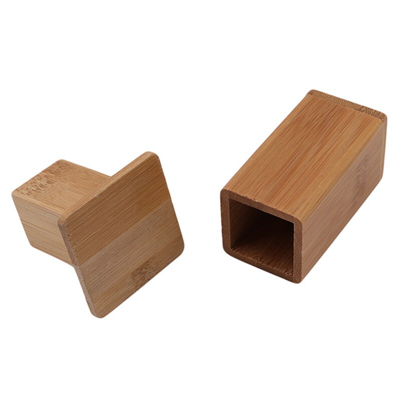 Natural Wooden Toothpick Holder